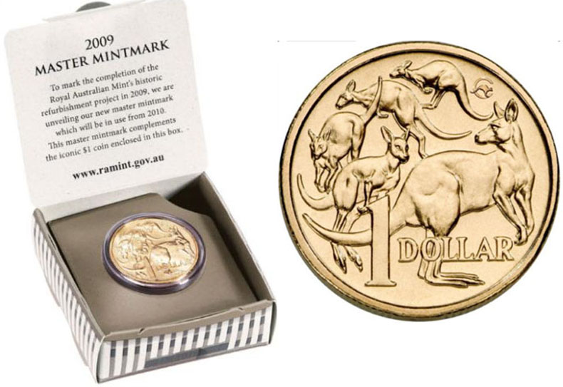 2009 C Australia $1 (Master Mintmark) K000145